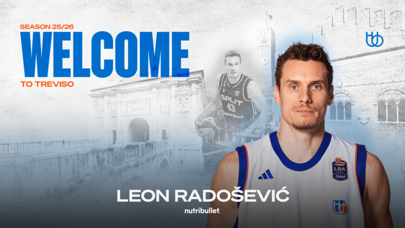 La Nutribullet è lieta di annunciare l’accordo con Leon Radosevic