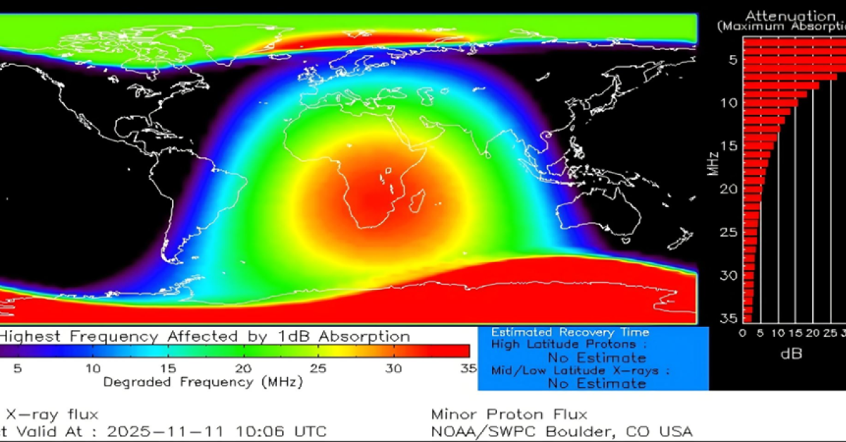 ''Un brillamento solare molto intenso si è verificato alle 11.04'', l'allerta dell'Ingv: ''Potrebbero esserci blackout radio su Europa centrale, Mediterraneo e Nord Africa''