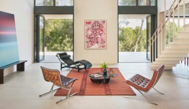 Una casa bellissima fatta di contrasti