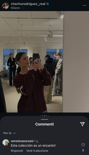 Cecilia, Belèn (foto da Instagram)