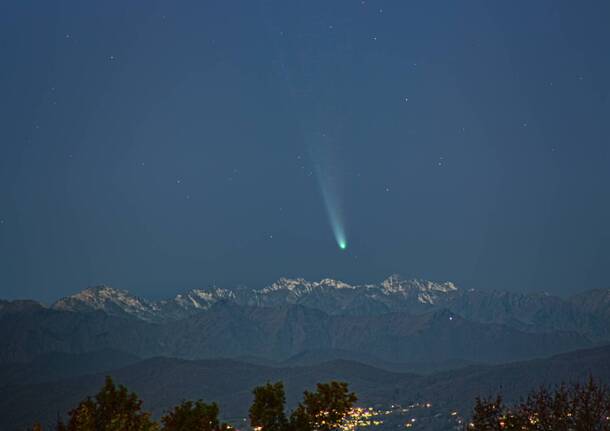 cometa lemmon ripresa dal fotografo Gabriele Brugnoni