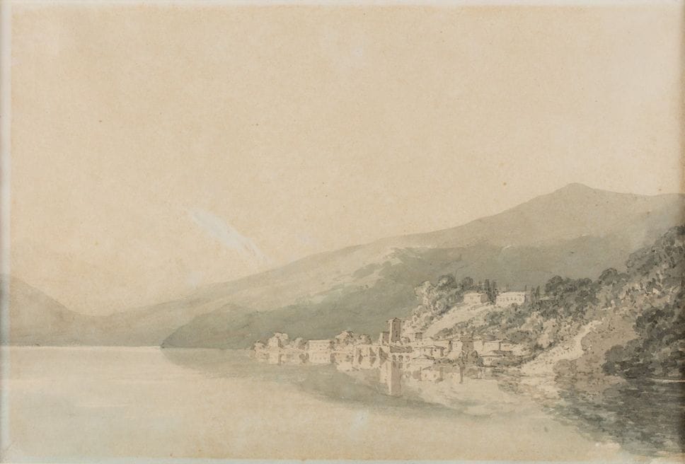 William Turner (1775–1851), Convent at Villa Giulia, Lake Como, Gallery Oldham William Turner (1775–1851), Convent at Villa Giulia, Lake Como, Gallery Oldham