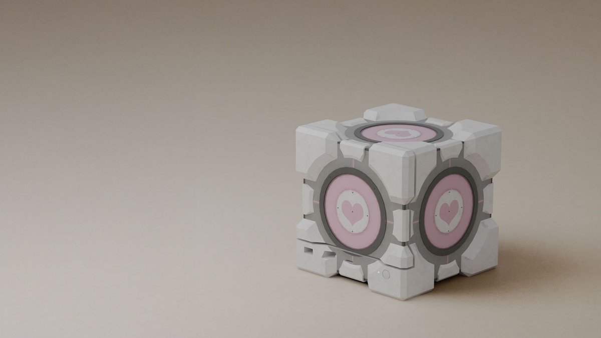Steam Machine diventa il Companion Cube di Portal con questa skin in edizione limitata