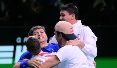 Albo d'oro Davis, l'Italia al quarto successo - Notizie