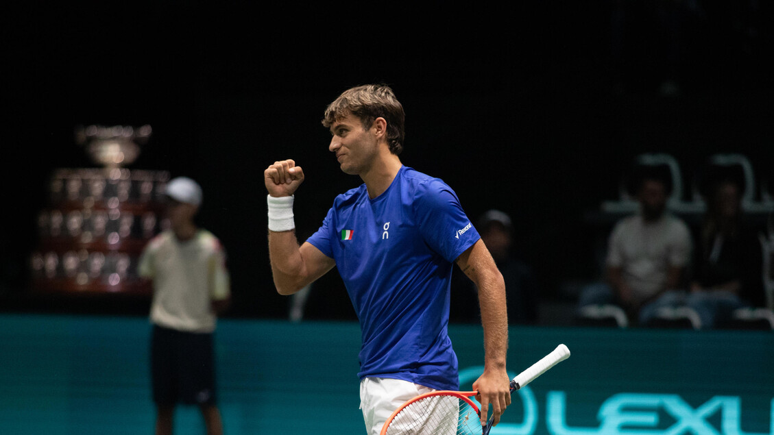 Coppa Davis: Cobolli-Misolic 5-3nel secondo set, l'azzurro ha vinto il primo 6-1 DIRETTA - Tennis