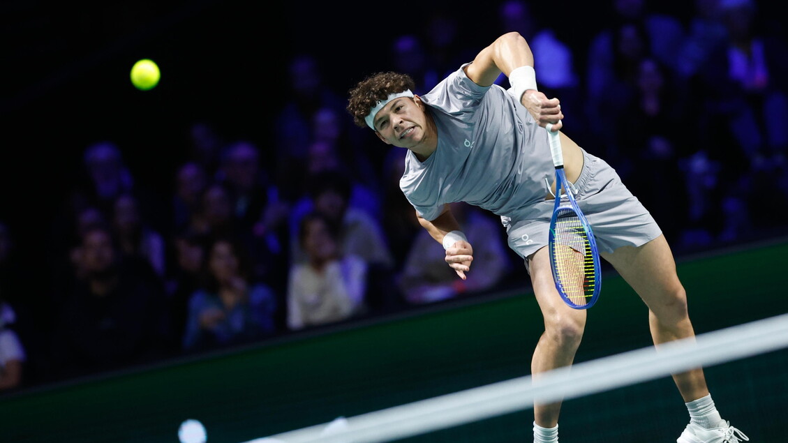 Shelton da record, servizio a 235 chilometri orari - ATP Finals 2025