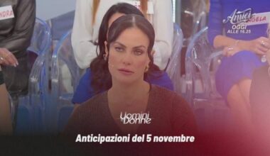 Anticipazioni Uomini e Donne Puntata del 5 Novembre - Originals Anticipazioni esclusive uomini e donne | Witty TV - Witty TV