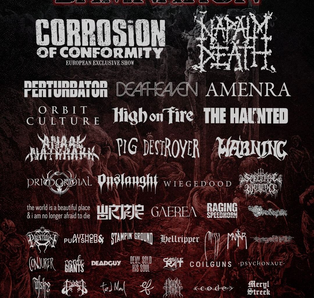 08-09/11/2025 - DAMNATION FESTIVAL 2025 @ BEC Arena