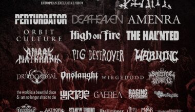 08-09/11/2025 - DAMNATION FESTIVAL 2025 @ BEC Arena