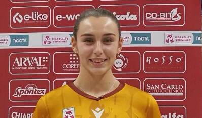 Saronno, convocata in serie A la giovanissima pallavolista Daniela Percopo