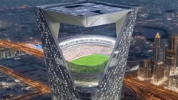 Cosa sappiamo dello stadio “volante” di Neom, sospeso a 350 metri d’altezza