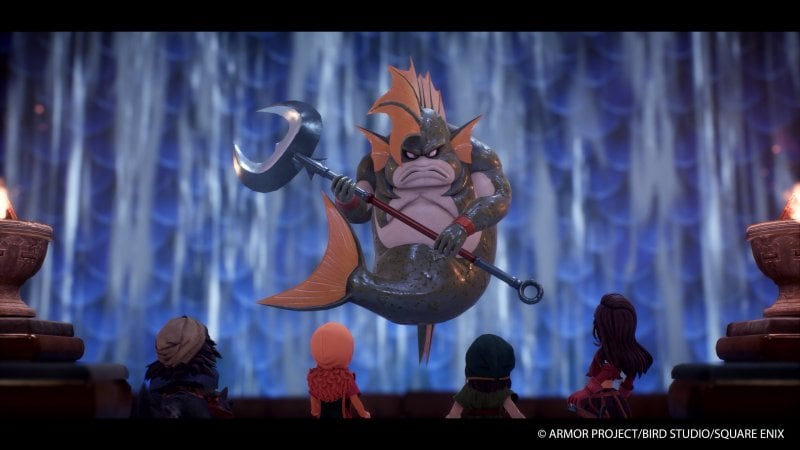 Uno dei boss che abbiamo affrontato durante la nostra prova