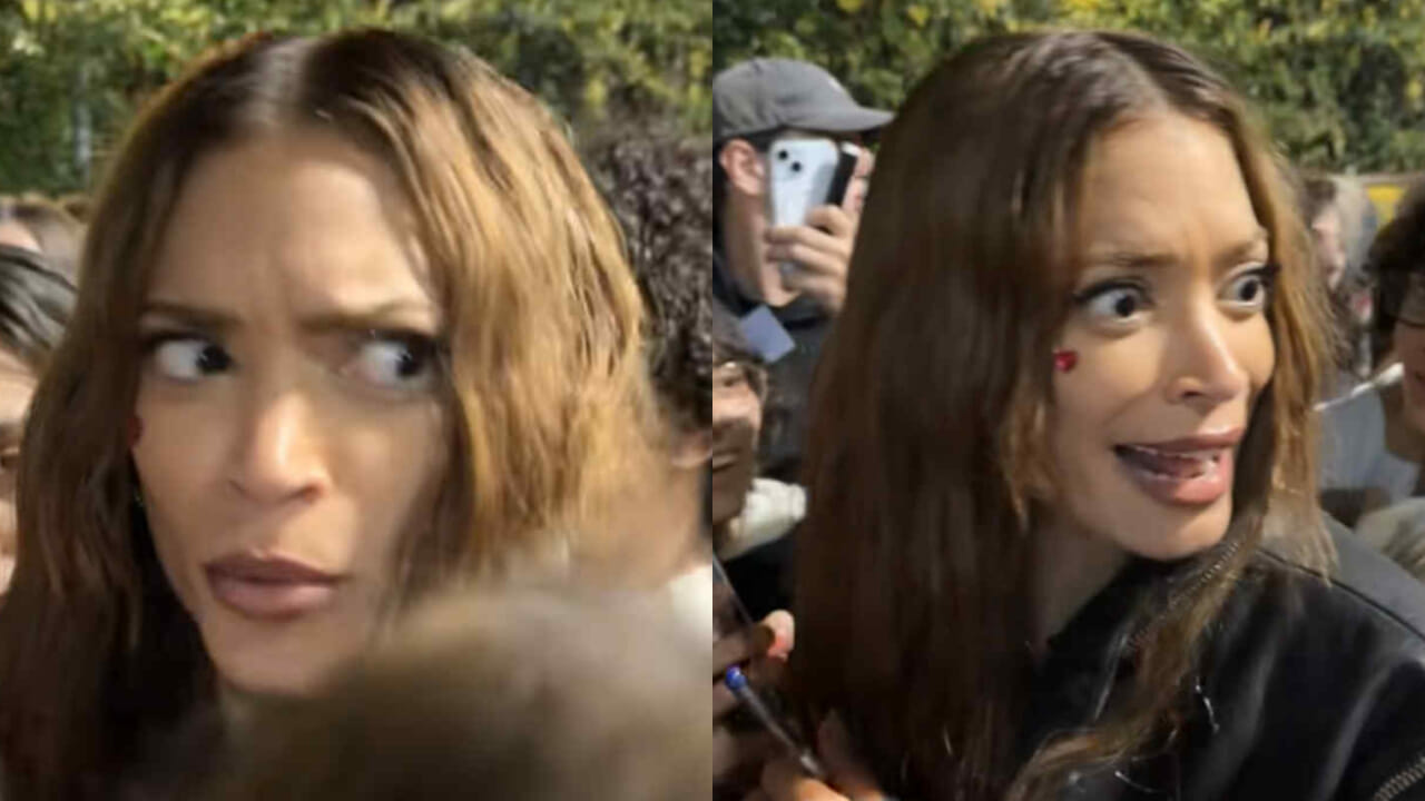 "Qualcuno mi sta mettendo un dito nel sedere". Il video mentre firmava gli autografi ai fan