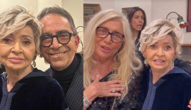 Enrica Bonaccorti compie 76 anni, la festa a casa con gli amici e il messaggio di Mara Venier