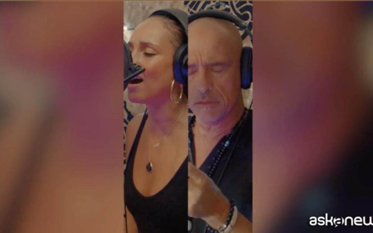 Eros Ramazzotti: Alicia Keys feat in L'aurora. Video