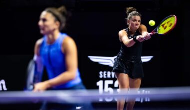 Paolini/Errani perdono 6-3, 6-4 con Hsieh/Ostapenko alle Wta Finals 2025