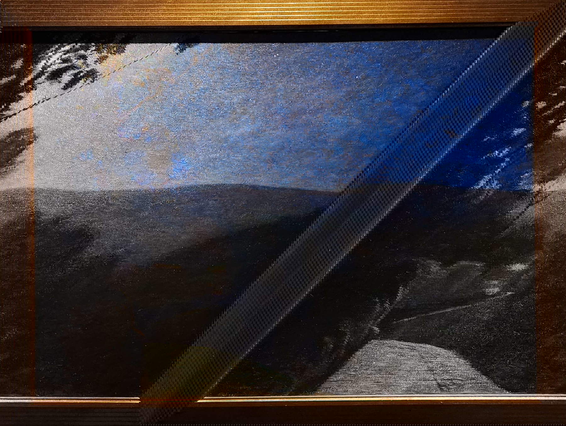 Federico Maragliano, Notturno (1901-1902 circa; olio su tela, 77 x 104,5 cm; Collezione privata)