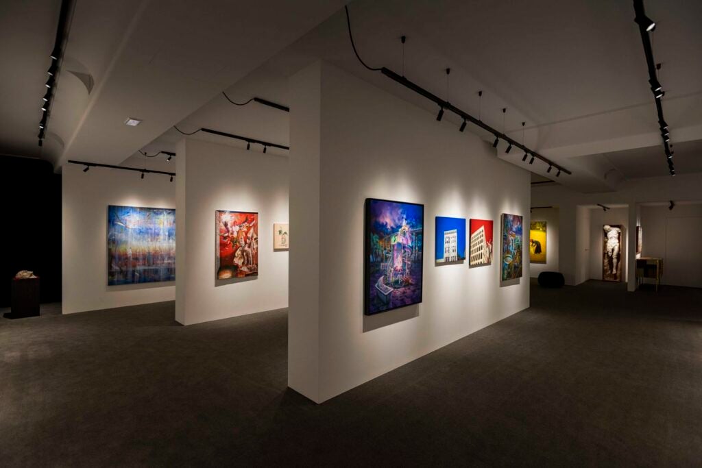 Fondazione THE BANK ETS - Istituto per gli Studi sulla Pittura Contemporanea, Bassano del Grappa. Photo Tommy ilai & Camilla M