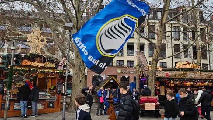 Francoforte si tinge di nerazzurro: arrivati i primi tifosi