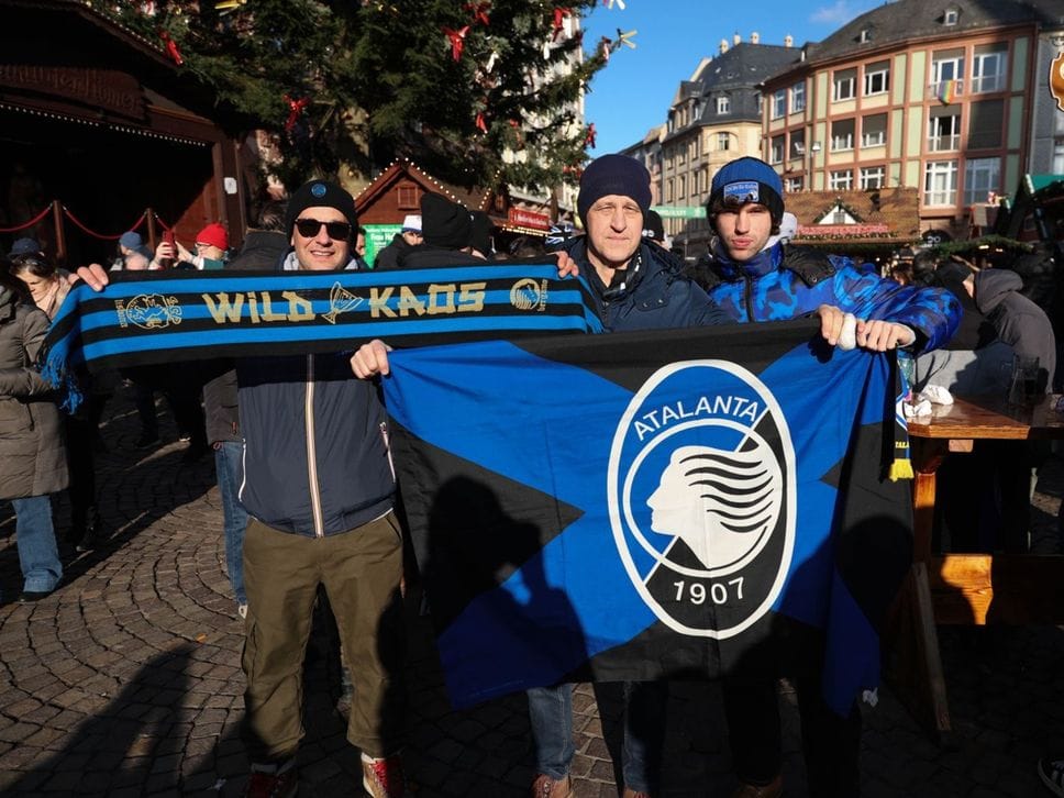 Tifosi a Francoforte