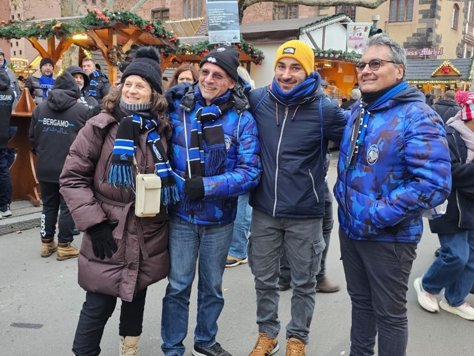 Tifosi a Francoforte