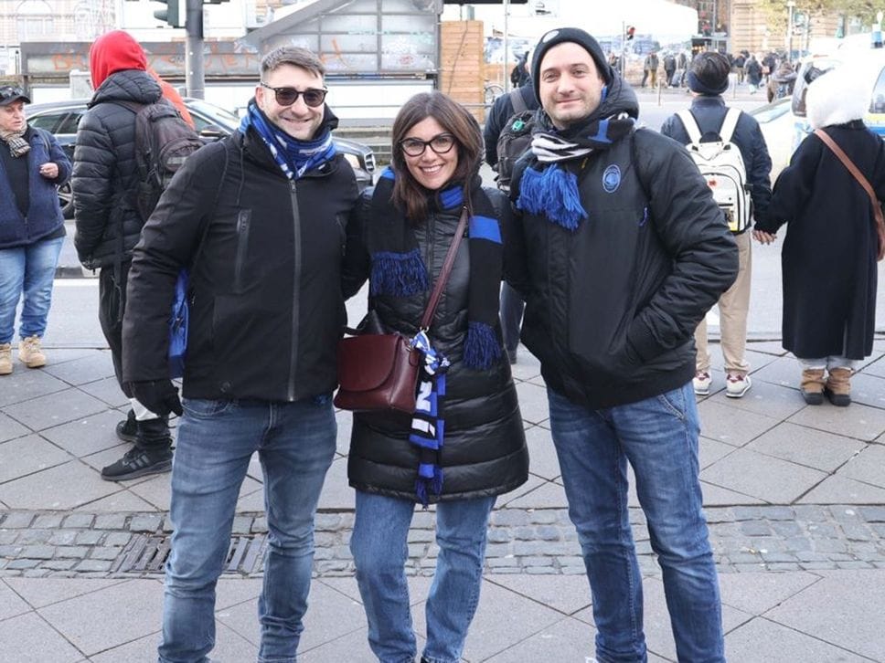 Tifosi a Francoforte