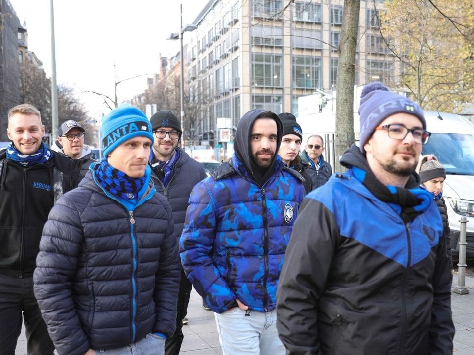 Tifosi a Francoforte