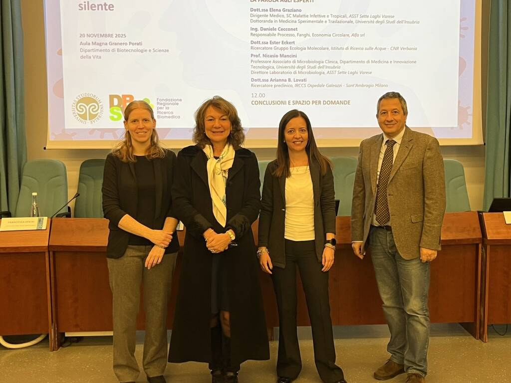 l'antibiotico resistenza sotto la lente dell'Insubria, «Osservati speciali anche laghi e acque reflue»