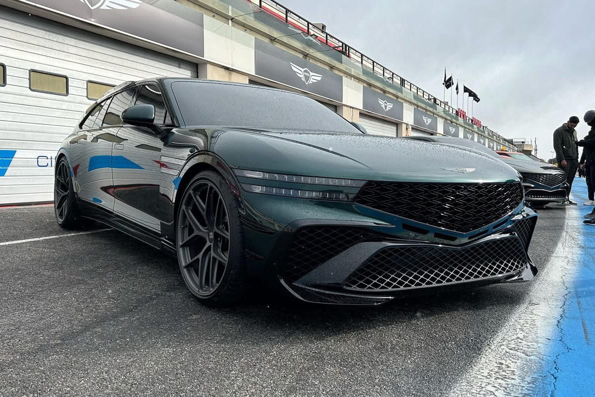 Foto - Con questa super wagon la Genesis vuole sfidare la M5 - AlVolante