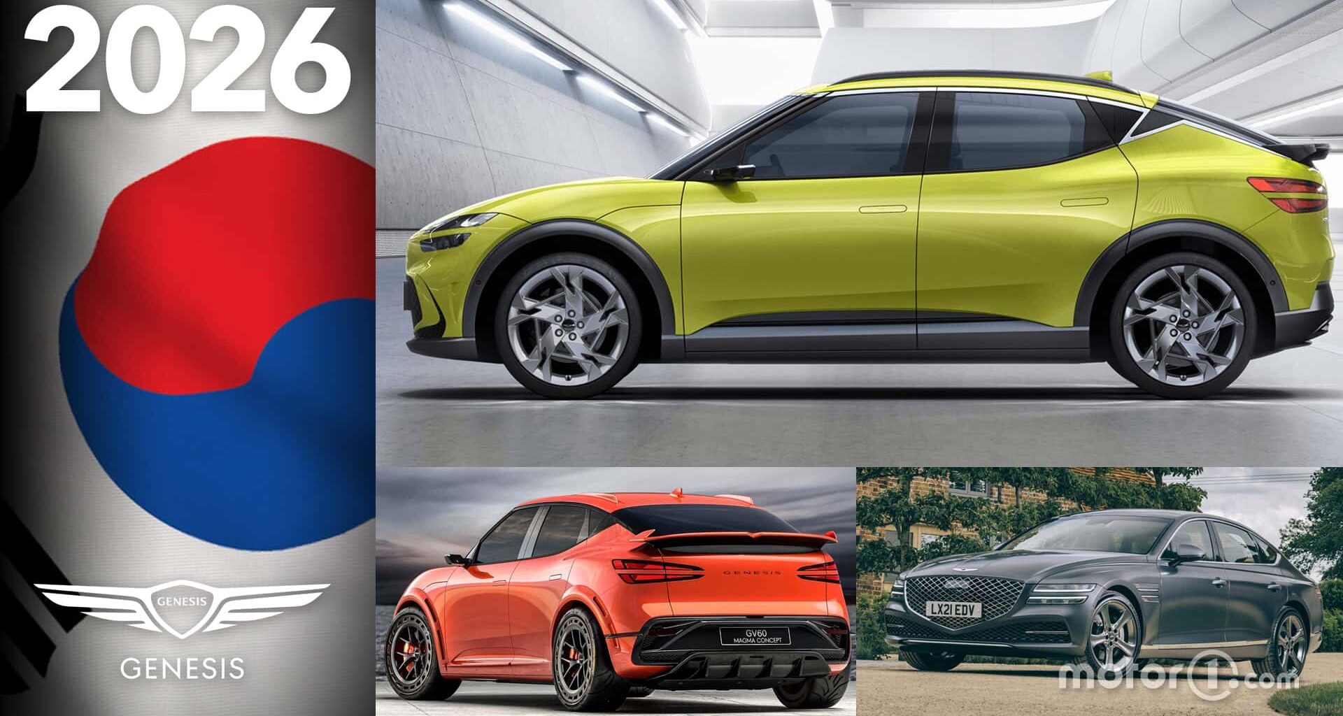 Genesis 2026, tutte le novità in arrivo