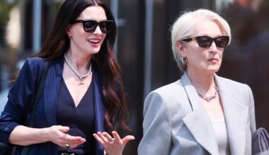 Anne Hathaway compie 43 anni e festeggia con il lancio del primo trailer ufficiale de Il diavolo veste Prada 2