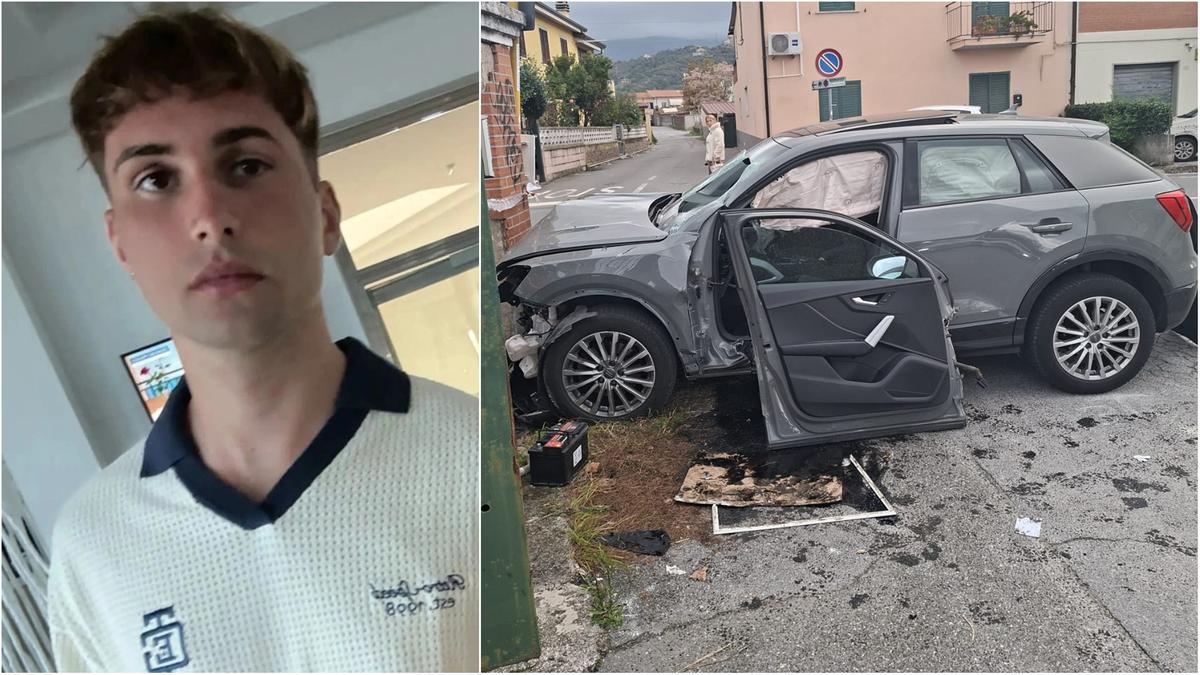 Gianmarco, morto a 23 anni mentre tornava a casa. L’auto contro il muretto, i volontari in strada, il dolore della comunità