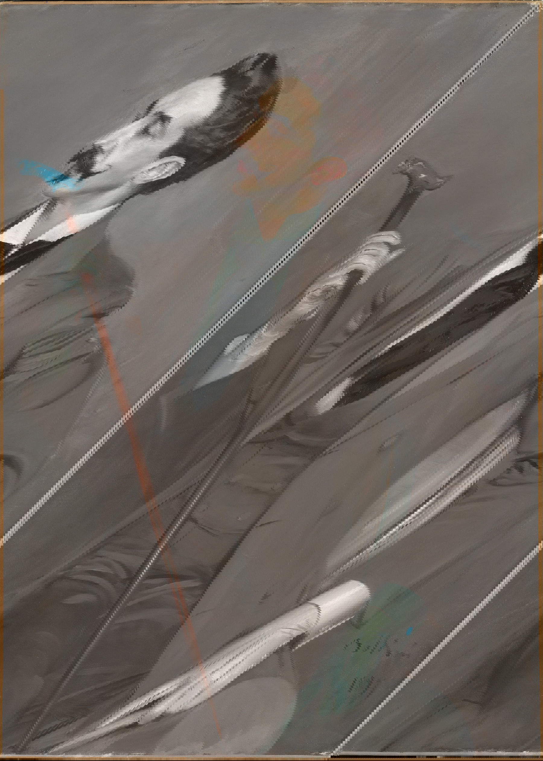 Giovanni Boldini, Il conte Robert de Montesquiou (1897; olio su tela, 143 × 110,5 cm; Parigi, Musée d’Orsay) Foto: © Grand Palais Rmn (Musée d’Orsay) / Adrien Didierjean