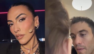 Giulia Salemi a lavoro, Pierpaolo Pretelli a casa col piccolo Kian. La foto rubata dei due è tenerissima