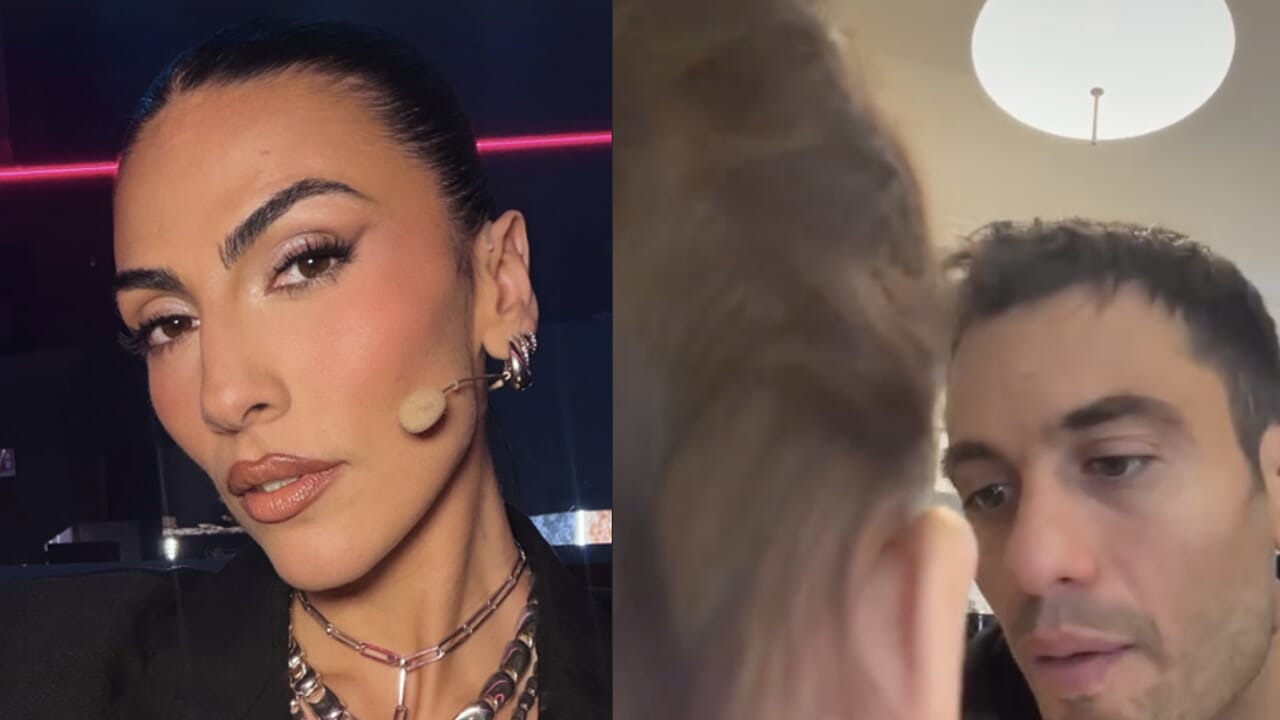 Giulia Salemi a lavoro, Pierpaolo Pretelli a casa col piccolo Kian. La foto rubata dei due è tenerissima