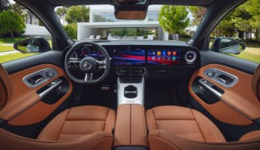 Anteprima nuova Mercedes GLB: interni e tecnologia del SUV elettrico ed ibrido