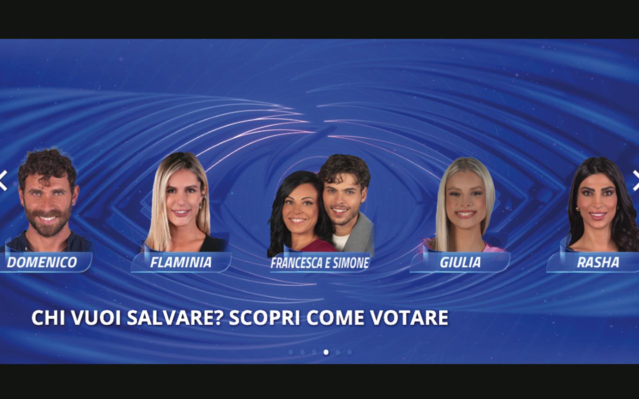 grande fratello 2025 concorrenti nomination puntata 10 novembre