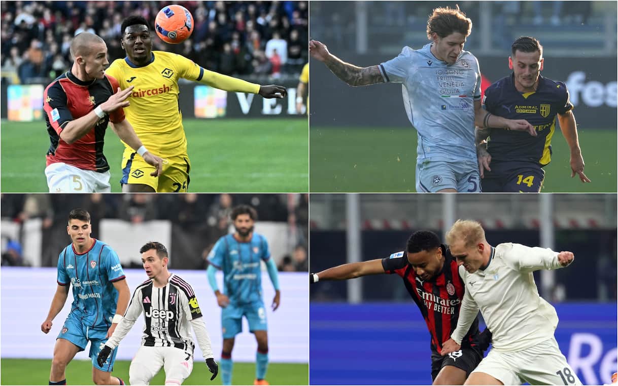 Serie A, 13^ giornata: risultati, gol e highlights delle partite di oggi. Video