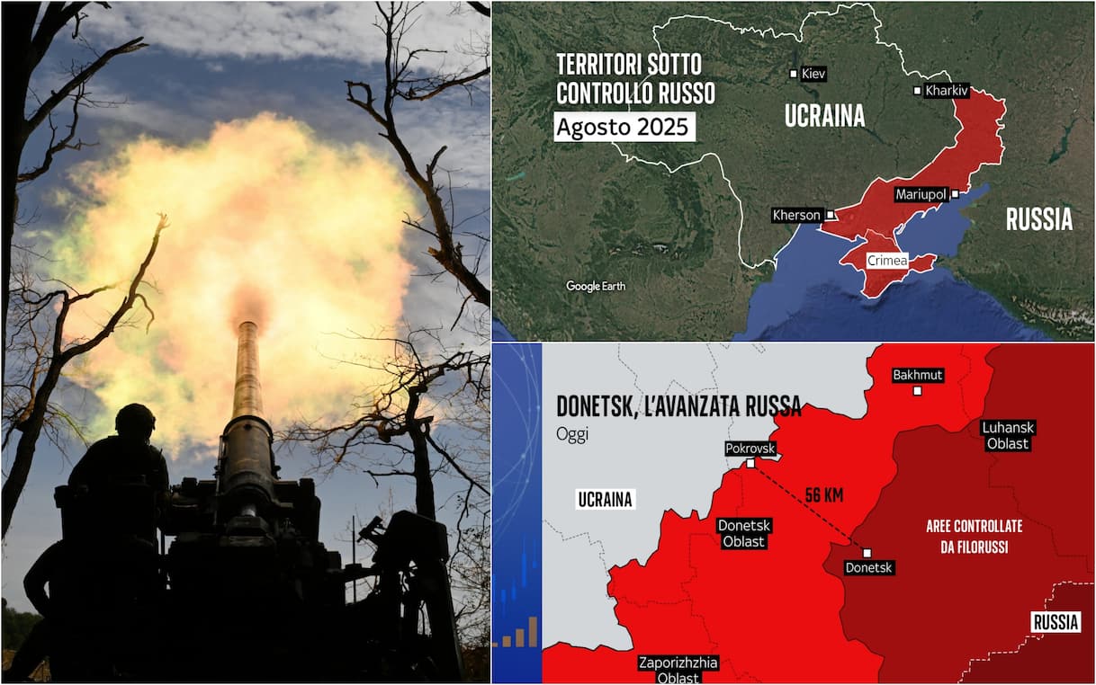 Guerra in Ucraina, offensiva russa nel Donetsk e in Donbass: situazione sul campo e mappe - Sky TG24