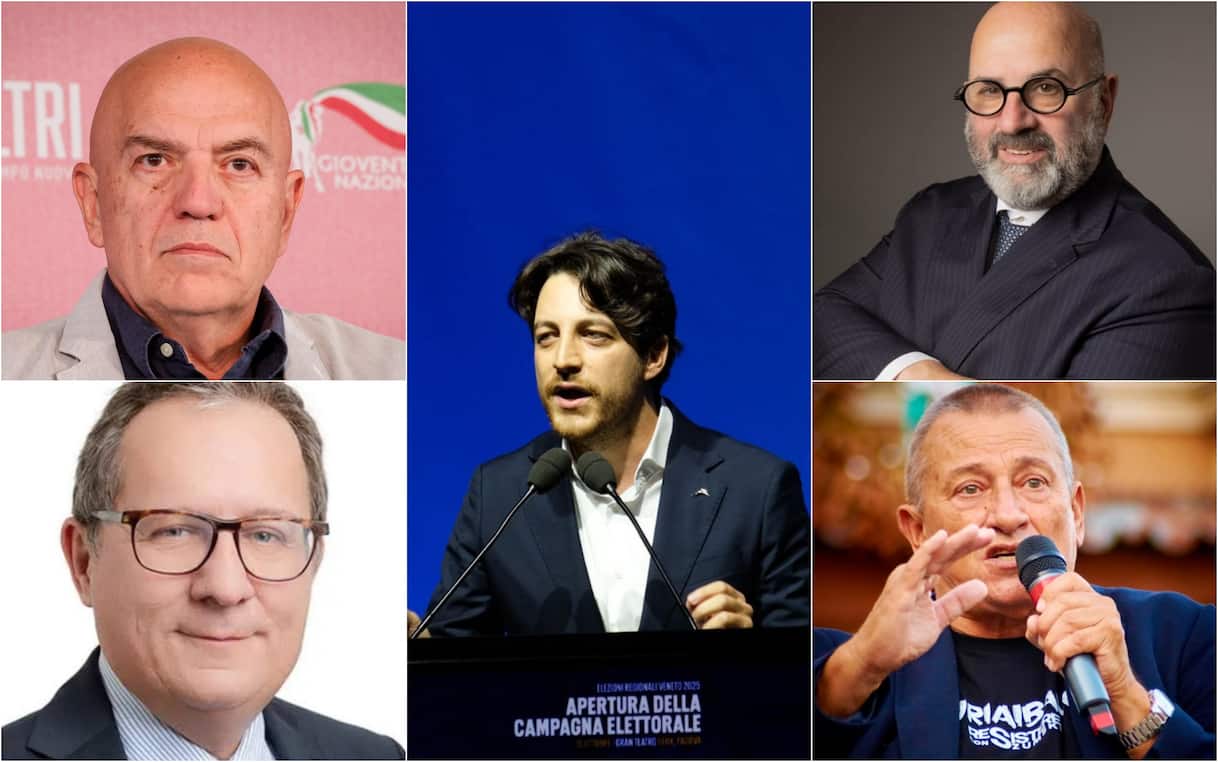 Elezioni in Veneto, i candidati alla presidenza della regione