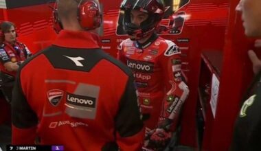 le scuse del team Ducati e il richiamo degli steward