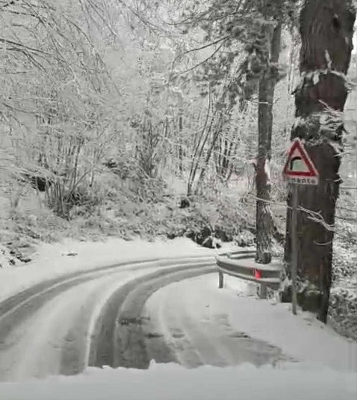 I tornanti dei Resinelli.