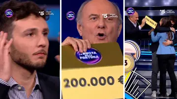 Colpo di scena per Riccardo, il mega campione della Ruota della Fortuna torna a casa con la sua maxi vincita