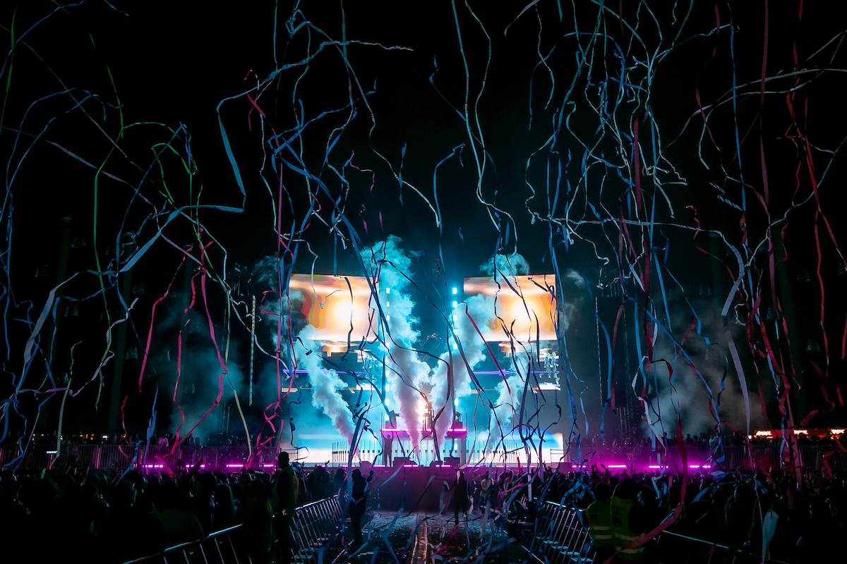 Il palco di Aperishow Il palco di Aperishow