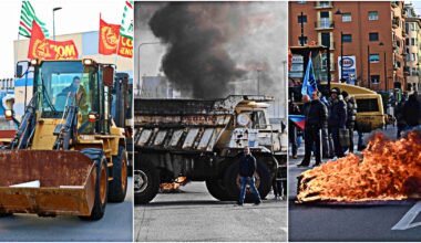 partita la protesta dei lavoratori in corteo