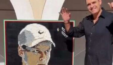 La foto del pugno alzato di Sinner diventa un mosaico in Lego - Cronaca