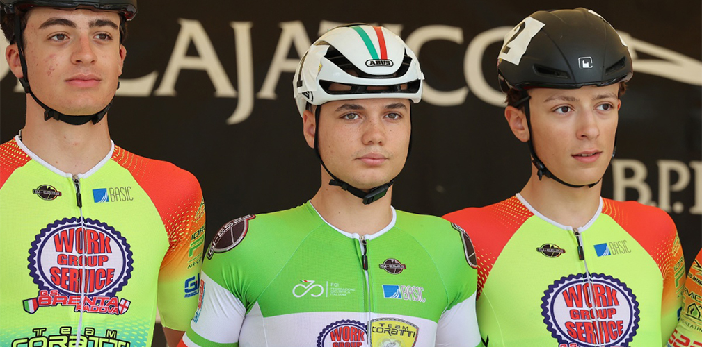 Team Coratti, campione itlaiano juniores 2025, Vincenzo Carosi (foto Instagram)