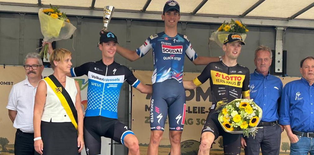 Renato Favero, Soudal Quick-Step Development, vittoria, Belgio, Omloop Mandel-Leie-Schelde 2025