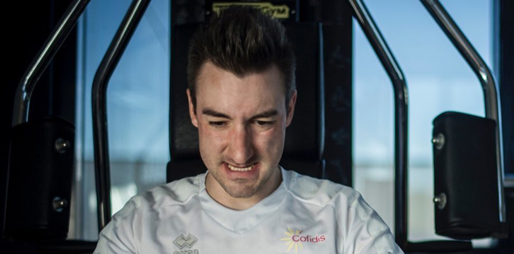 Elia Viviani, palestra (foto Instagram Elia Viviani)