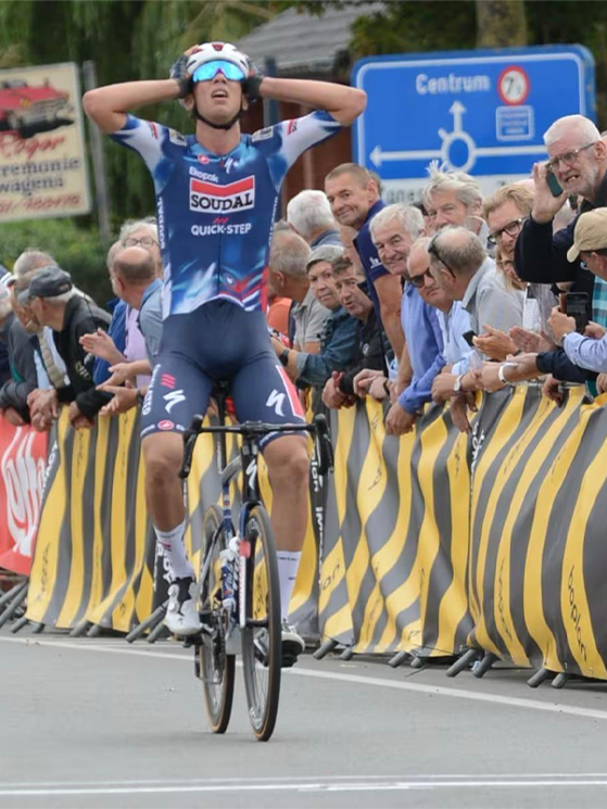 Renato Favero, Soudal Quick-Step Development, vittoria, Belgio, Omloop Mandel-Leie-Schelde 2025